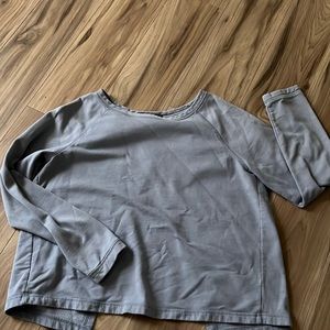Gap open back sweatshirt